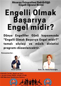 Engelli Olmak Başarıya Engel Midir