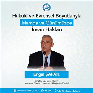 Hukuki ve Evrensel Boyutlarıyla İslamda ve Günümüzde İnsan Hakları